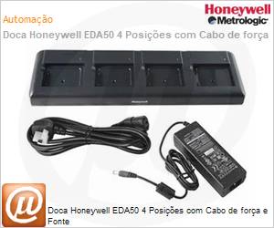 EDA50-QBC-0 - Doca Honeywell EDA50 4 Posies com Cabo de fora e Fonte 