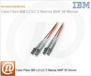 00AR088 - Cabo Fibra IBM LC/LC 5 Metros MMF 50 Micron