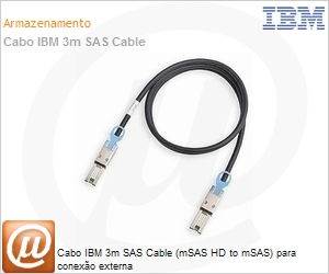 00Y2463 - Cabo IBM 3m SAS Cable (mSAS HD to mSAS) para conexo externa