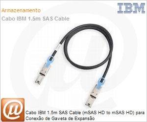00Y2467 - Cabo IBM 1.5m SAS Cable (mSAS HD to mSAS HD) para Conexo de Gaveta de Expanso