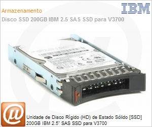 00Y2518 - Unidade de Disco Rgido (HD) de Estado Slido [SSD] 200GB IBM 2.5" SAS SSD para V3700