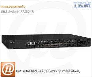 2498B24 - IBM Switch SAN 24B (24 Portas / 8 Portas Ativas)