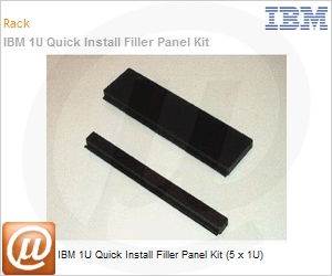 25R5559 - IBM 1U Quick Install Filler Panel Kit (5 x 1U)