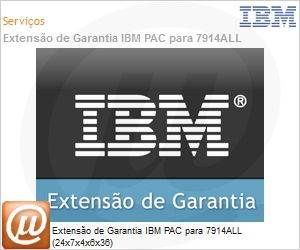2SP1016 - Extenso de Garantia IBM PAC para 7914ALL (24x7x4x6x36) 