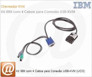 39M2895 - Kit IBM com 4 Cabos para Conexo USB-KVM (UCO)