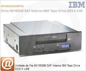 39M5636 - Unidade de fita 80/160GB DAT Interna IBM Tape Drive DDS 6 USB