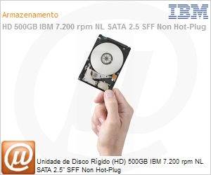 42D0742 - Unidade de Disco Rgido (HD) 500GB IBM 7.200 rpm NL SATA 2.5" SFF Non Hot-Plug