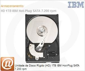 43W7630 - Unidade de Disco Rgido (HD) 1TB IBM Hot-Plug SATA 7.200 rpm