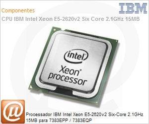 46W9130 - Processador IBM Intel Xeon E5-2620v2 Six-Core 2.1GHz 15MB para 7383EPP / 7383EQP