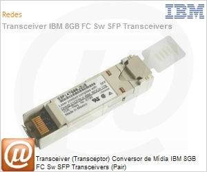 69Y2876 - Transceiver (Transceptor) Conversor de Mdia IBM 8GB FC Sw SFP Transceivers (Pair)