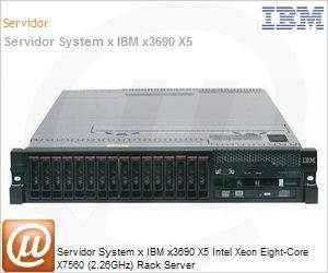 71484RU - Servidor System x IBM x3690 X5 Intel Xeon Eight-Core X7560 (2.26GHz) Rack Server