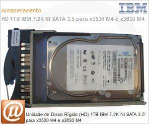 81Y9790 - Unidade de Disco Rgido (HD) 1TB IBM 7.2K Nl SATA 3.5" para x3530 M4 e x3630 M4