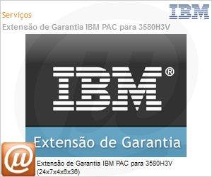 8SP1783 - Extenso de Garantia IBM PAC para 3580H3V (24x7x4x6x36) 