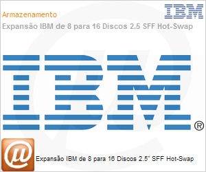 94Y5978 - Expanso IBM de 8 para 16 Discos 2.5" SFF Hot-Swap