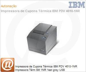46101NR - Impressora de Cupons Trmica IBM PDV 4610-1NR Impressora Trm SM 1NR 1est gray USB