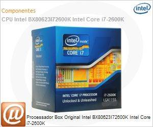 910681 - Processador Box Original Intel BX80623I72600K Intel Core i7-2600K
