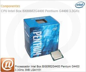 946002 - Processador Intel Box BX80662G4400 Pentium G4400 3.3GHz 3MB LGA1151