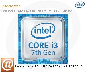 954811 - Processador Intel Core i3-7100 3.9GHz 3MB FC-LGA1151