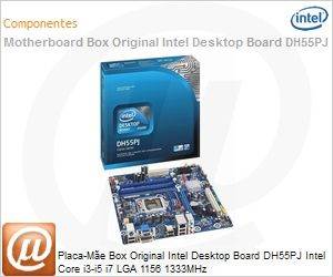 BOXDH55PJ - Placa-Me Box Original Intel Desktop Board DH55PJ Intel Core i3-i5 i7 LGA 1156 1333MHz