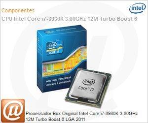 BX80619I73930K - Processador Box Original Intel Core i7-3930K 3.80GHz 12M Turbo Boost 6 LGA 2011