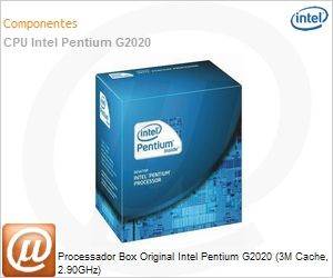 BX80637G2020 - Processador Box Original Intel Pentium G2020 (3M Cache, 2.90GHz)