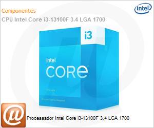 BX8071513100F - Processador Intel Core i3-13100F 3.4 LGA 1700