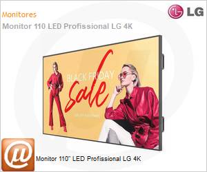 110UM5K-B.AWZQ-B - Monitor 110" LED Profissional LG 4K 