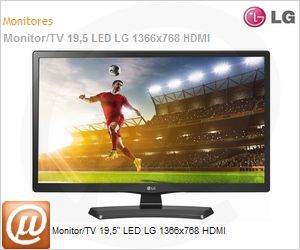 20MT48DF-PS.AWZ - Monitor/TV 19,5" LED LG 1366x768 HDMI