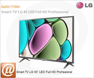 43LR671c-C - Smart TV 43" LG LED Full HD Profissional 