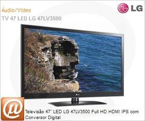 47LV3500 - Televiso 47" LED LG 47LV3500 Full HD HDMI IPS com Conversor Digital