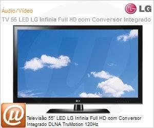 55LE5300 - Televiso 55" LED LG Infinia Full HD com Conversor Integrado DLNA TruMotion 120Hz