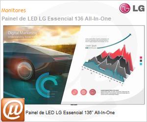 LAEC015-GN2.AWZQ - Painel de LED LG Essencial 136" All-In-One