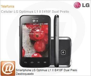 LGE410F.ABRABK - Smartphone LG Optimus L1 II E410F Dual Preto Desbloqueado
