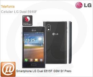 LGE615F.ABRABK - Smartphone LG Dual E615F GSM Sf Preto
