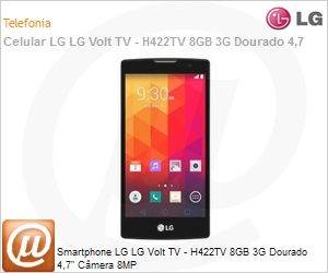 LGH422TV.ABRAKG - Smartphone LG LG Volt TV - H422TV 8GB 3G Dourado 4,7" Cmera 8MP
