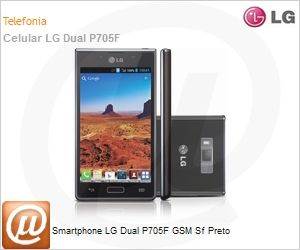 LGP705F.ABRABK - Smartphone LG Dual P705F GSM Sf Preto