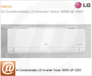 S3NW18KL31A - Ar-Condicionado LG Inverter Voice 18000 QF 220V 