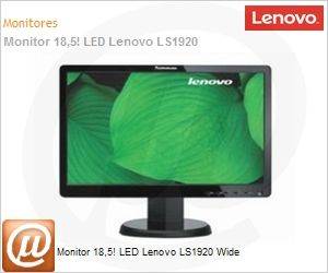 0784AB9 - Monitor 18,5! LED Lenovo LS1920 Wide