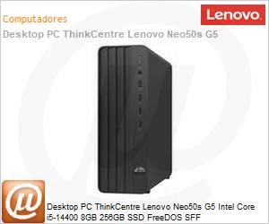 13EJ000EBO - Desktop PC ThinkCentre Lenovo Neo50s G5 Intel Core i5-14400 8GB 256GB SSD FreeDOS SFF 