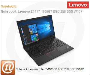 20TB000RBO - Notebook Lenovo ThinkPad E14 Intel Core i7-1165G7 8GB 256 SSD Windows 10 Pro