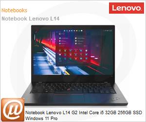 20X2SAMY00 - Notebook Lenovo L14 G2 Intel Core i5 32GB 256GB SSD Windows 11 Pro