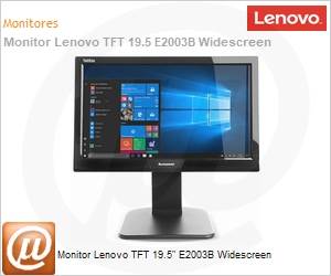 60D4HBR1BR - Monitor Lenovo TFT 19,5" E2003B