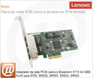 7ZT7A00484 - Lenovo ThinkSystem Broadcom 5719 Componente interno Ethernet 1000 Mbit/s 
