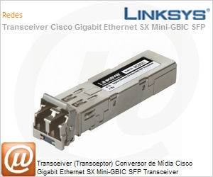MGBSX1 - Conversor de Mdia [Transceptor] Transceiver Cisco Gigabit Ethernet SX Mini-GBIC SFP Transceiver