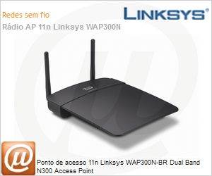 WAP300N-BR - Ponto de acesso 11n Linksys WAP300N-BR Dual Band N300 Access Point