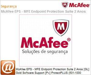 EPSYKM-AA-FA - Intel Security McAfee EPS - MFE Endpoint Protection Suite 2 Anos [GL] Gold Software Support [P+] ProtectPLUS (501-1000 licenas) 