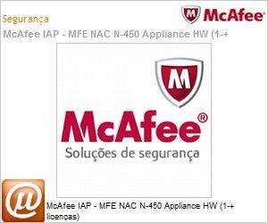 IAP-N450-NACA - Intel Security McAfee IAP - MFE NAC N-450 Appliance HW (1-+ licenas) 