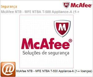 NTB-T500-AA - Intel Security McAfee NTB - MFE NTBA T-500 Appliance-A (1-+ licenas) 