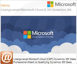 SDG-00004-MSL - Licena mensal Cloud [NCE] Microsoft Dynamics 365 Sales Professional Attach to Qualifying Dynamics 365 Base Offer (Nonprofit Staff Pricing) 