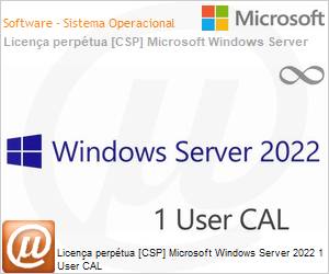 DG7GMGF0D5VXU - Licena perptua [NCE] Microsoft Windows Server 2022 1 CAL User 